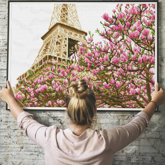 Diamond Dotz Facet Art Kit Eiffel Tower In Bloom Michaels